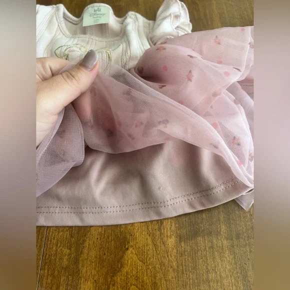 Pink Floral Minnie Mouse Outfit 3-6 months - Picture 6 of 6